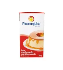 (APP+CLIENTE OURO+LEVE 6 PAGUE 5) Leite Condensado Semidesnatado Piracanjuba 395g | R$2,79