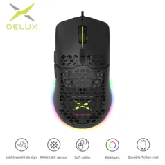 (Primeira Compra) M700 PMW3389 RGB Gaming Mouse 67g  