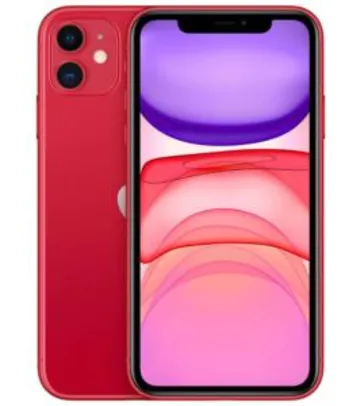 iPhone 11 Apple 256GB PRODUCT(RED) Tela de 6,1” | R$4999
