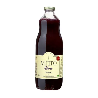 Suco Uva Integral Mitto Garrafa 1,5l