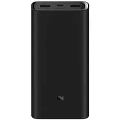 Carregador Portátil Mi 20000Mah 18W Power Bank 3 Turbo Usb E