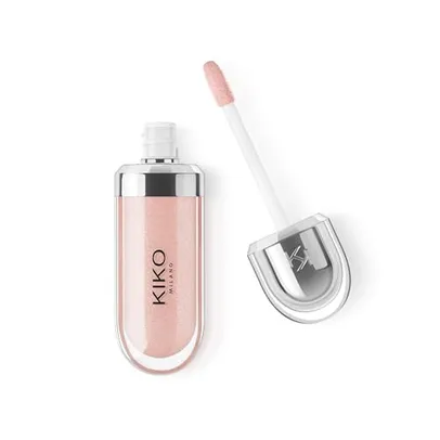 KIKO MILANO, 3D Hydra Lipgloss, Gloss Hidratante Com Efeito 3D, Cor 06 Candy Rose