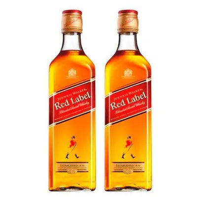 Whisky Red Label 500ml 2 Unidades Johnnie Walker