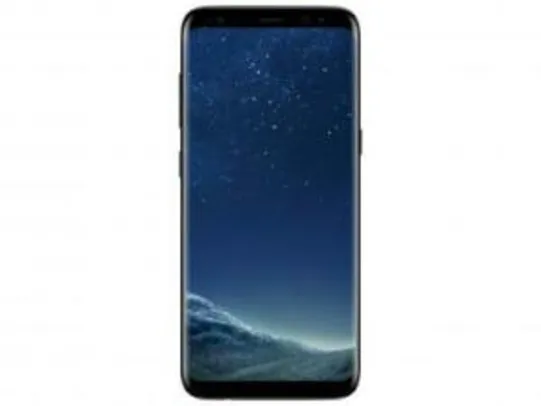 Smartphone Samsung Galaxy S8 64GB Preto Dual Chip - 4G Câm. 12MP + Selfie 8MP Tela 5.8” Quad HD - R$ 1999