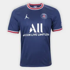 Camisa Paris Saint-Germain Home 21/22 s/n° Torcedor Nike Masculina - R$200