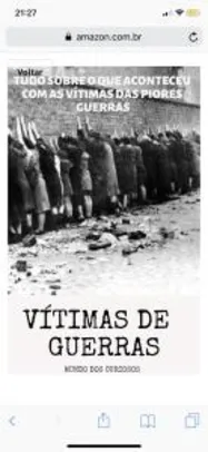 E-book grátis - Vítimas da Guerra