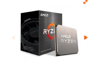 Processador AMD Ryzen 5 5600, 3.5GHz (4.4GHz Turbo), 6-Cores 12-Threads, Cooler Wraith Stealth, AM4, 100-100000927BOX