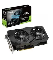 Placa de Vídeo Asus GeForce GTX 1660 Super Dual OC, 6GB GDDR6, 192Bit, DUAL-GTX1660S-O6G-EVO