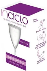 [PRIME] Coletor Menstrual, Inciclo, Transparente, Modelo A | R$45