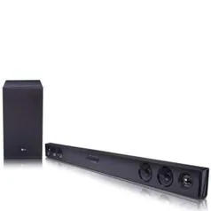 Soundbar LG SJ3 300W 2.1 Canais Bluetooth com Subwoofer Wireless | R$799