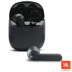 Fone de Ouvido sem Fio JBL Tune 225 TWS Intra-auricular Preto