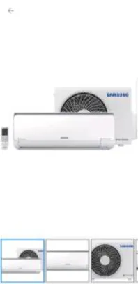 Ar condicionado Samsung inverter 11500 BTUs Frio R$1638