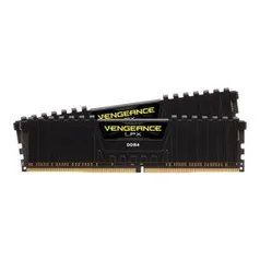 MEMORIA CORSAIR VENGEANCE LPX 16GB (2X8) DDR4 3000MHZ PRETA, CMK16GX4M2D3000C16