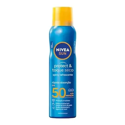 NIVEA SUN Protetor Solar Spray Protect & Toque Seco FPS 50 200ml - FPS 50