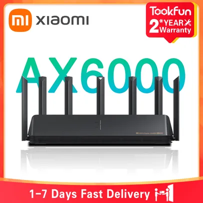 Roteador Xiaomi ax6000 AIOT  Wi-Fi 6