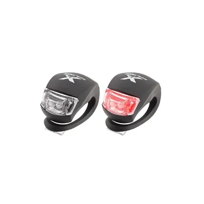 Sinalizador Colli Bike 1 Led Branco / 1 Led Vermelho Cores Diversas