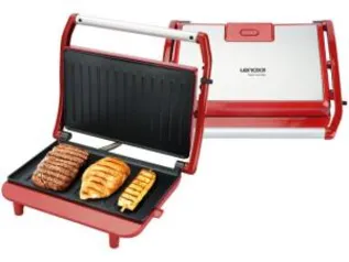 Grill Lenoxx Panini Retangular 850W - Antiaderente | R$80