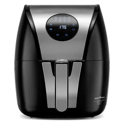 [app] Fritadeira Air Fryer Sem Óleo Britânia Digital, 5L, 1500W, 127V, Inox - BFR41PI