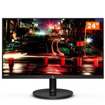 Monitor 3Green, 24 Polegadas, LED Full HD Widescreen, 75Hz, 2MS, HDMI, VGA, Vesa, Ajuste De Inclinação - M240whd