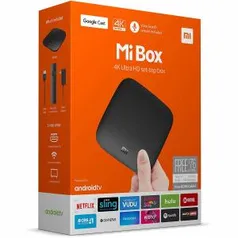 Mi Box Tv 4k 8gb Ultra HD Android 6.0 Global | R$369