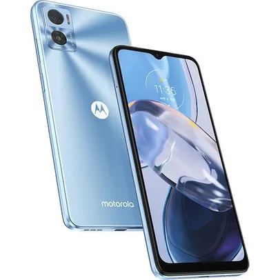 [AME R$ 557] Smartphone Motorola E22 4G 64GB Wi-Fi Tela 6.5'' Dual Chip 4GB RAM Câmera 