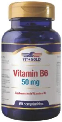 [PRIME] Vitamina B6 50mg Vitgold 60 comprimidos | R$33