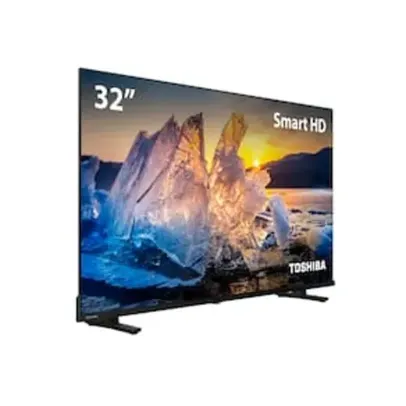 Smart TV 32 Toshiba HD TB020M Tela DLED com Assistente de Voz Integrado, Vidaa, Wi-Fi, USB, HDMI