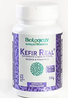 Probiótico Kefir Real - Zinco, Selênio, Vitamina C