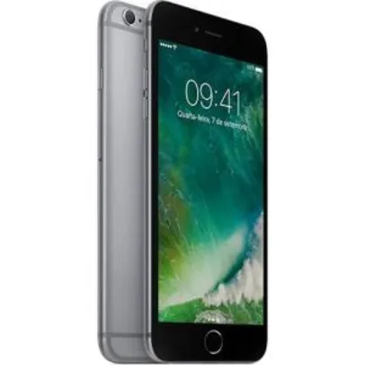 iPhone 6s Plus 32GB Cinza Tela Retina HD 5,5" 3D Touch Câmera 12MP - Apple por R$ 2790
