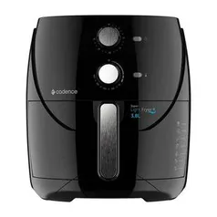 Fritadeira Air Fryer Sem Óleo Cadence Super Light Fryer 3.8L, 1500W, 127V, Preto - FRT555