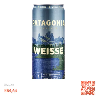 Cerveja patagonia um pouco mais barata