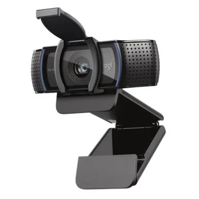 [BanQi R$250] Webcam Full HD Logitech C920s - Preta