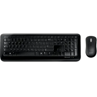 Teclado e Mouse Wireless Desktop 800 - Microsoft por R$ 140