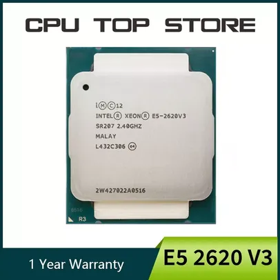 (Contas Novas R$20) Processador Intel Xeon E5 2620 V3