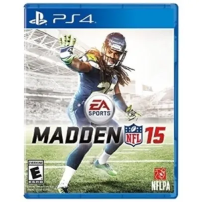 [ZIGSTORE] Madden NFL 15  PS4 - Mídia Física - R$44,65 (boleto)