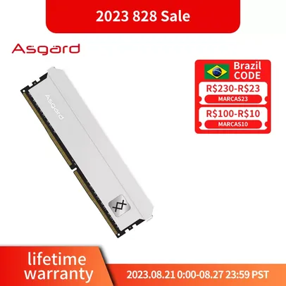 Memória RAM Asgard Freyr T3 16GB (2x8GB) 3200MHz