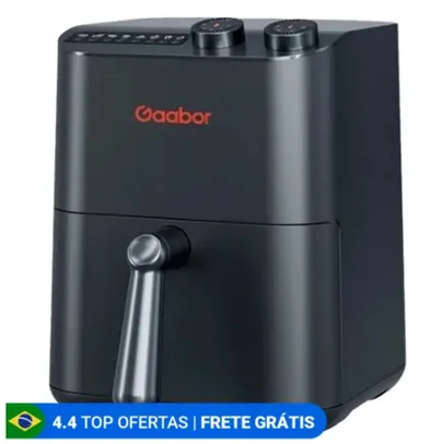 Fritadeira Elétrica Air Fryer Gaabor GA-M4D02A 1200W 3,5L Sem Óleo Grafite - 110v