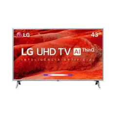 Smart TV LED 43" LG 43UM7500  R$ 1600