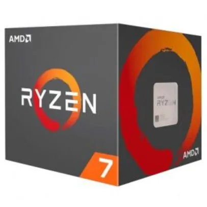 Processador AMD Ryzen 7 2700 3.2GHZ Cache 20MB R$1190