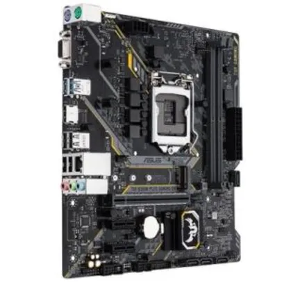 Placa-Mãe Asus TUF H310M-Plus Gaming/BR, Intel LGA 1151, mATX, DDR4 | R$ 503