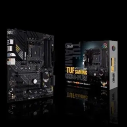 Placa Mãe Asus TUF Gaming B550M-Plus, Chipset B550, AMD AM4, mATX, DDR4 R$999