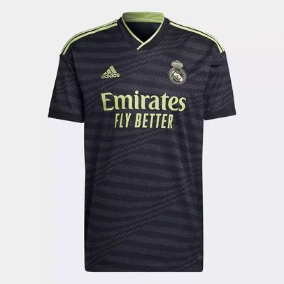 Camisa Real Madrid III 22/23 s/n° Torcedor Adidas Masculina