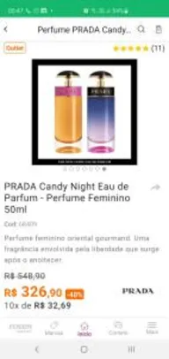 PRADA Candy Night Eau de Parfum | R$327