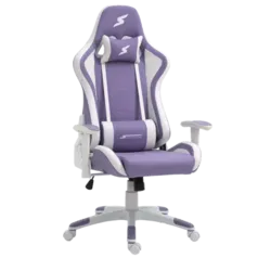 Cadeira Gamer SuperFrame Matcha, Reclinável, Roxo e Branco ou Verde e Preto