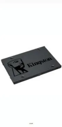 SSD Kingston A400, 480GB, SATA, Leitura 500MB/s, Gravação 450MB/s | R$420
