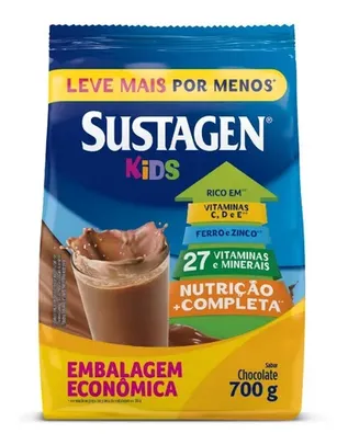 Complemento Alimentar Kids Chocolate Sachê 700g Sustagen