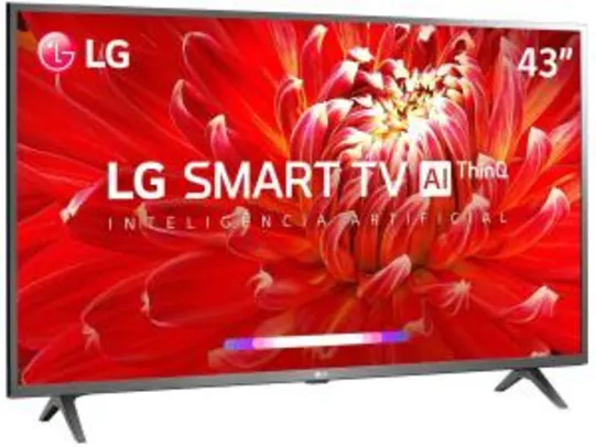 Smart TV LG LED 43" Full HD LG 43LM6300PSB | R$ 1776