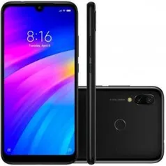 Smartphone Xiaomi Redmi 7 32GB 3GB RAM Global Desbloqueado Preto Eclipse - R$845