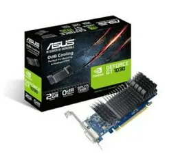 Placa de Vídeo VGA NVIDIA ASUS GEFORCE GT 1030 GDDR5 2GB  R$370