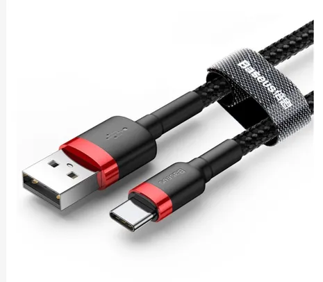 Cabo Type C Baseus USB  Support Quick Charge 3.0 2 metros